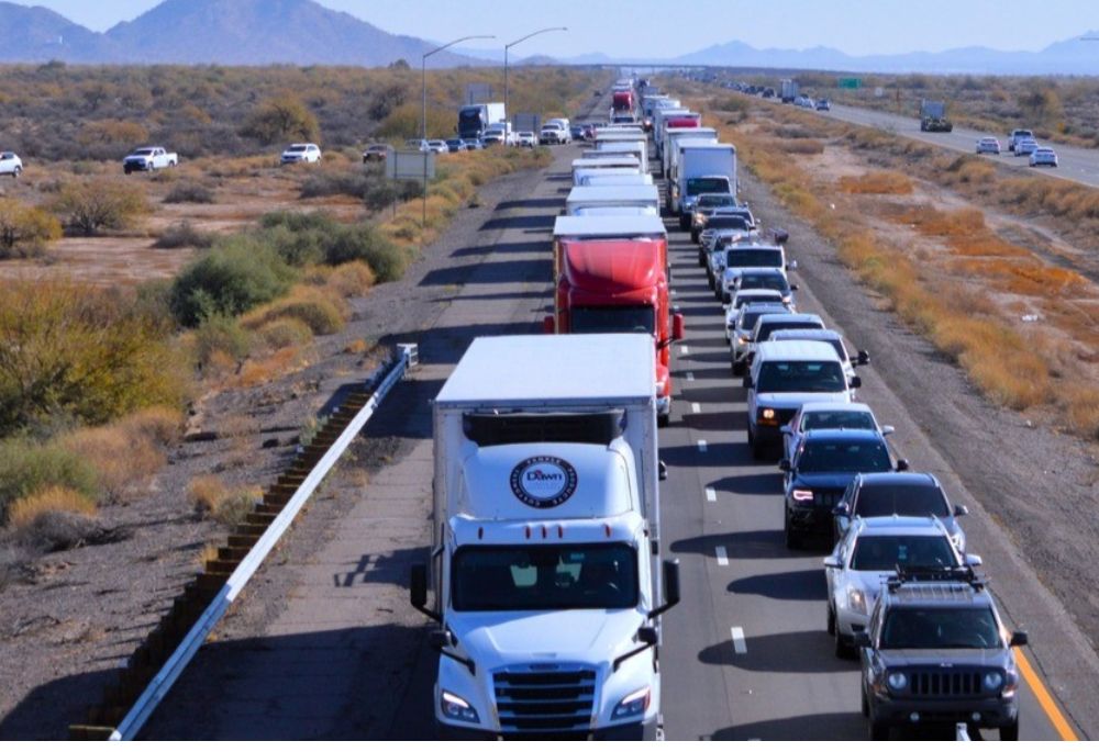 Indiana Has Two Interstate Areas in the Top 100 Truck Bottleneck Roadways - Featured Image