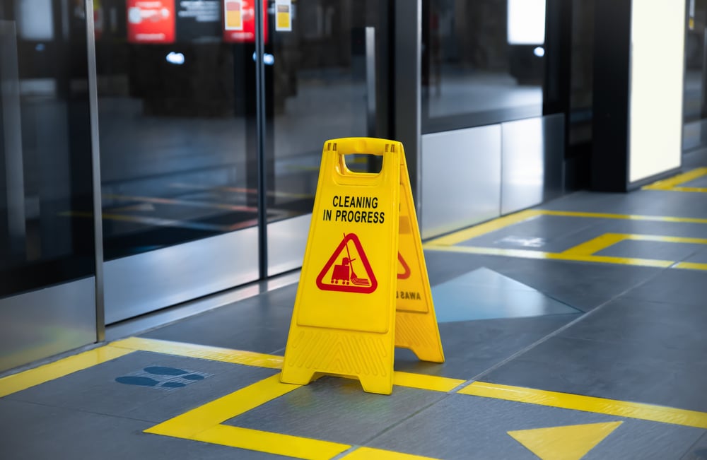 Photo of a Caution Sign